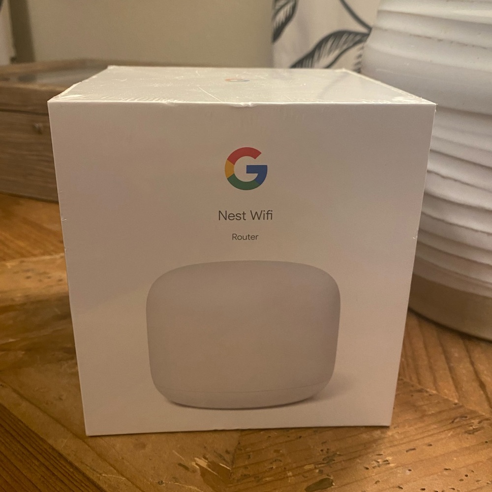 Brand NEW Sealed Google Nest Wi-Fi Router smart home wireless router snow NWT
